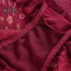 Women Underpants High Waist Hollow Out Lace Soft Breathable Anti Septic Stretchy Moisture Wicking Flower Embroidery Mesh Lady Panties Briefs