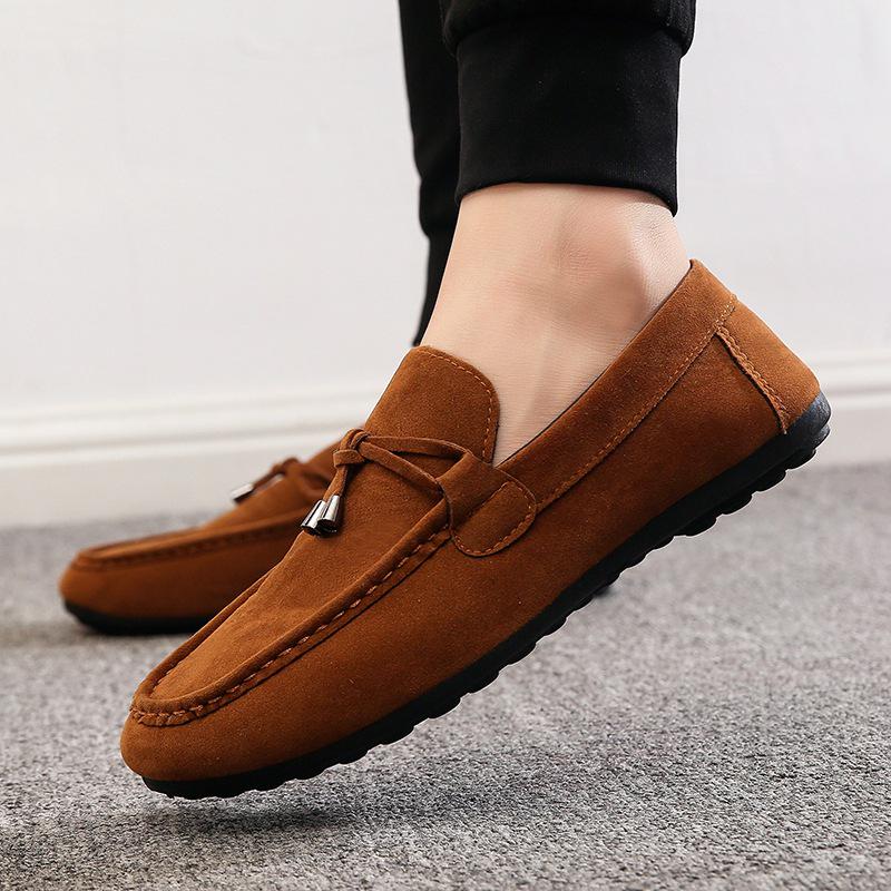 Herren Übergröße Koreanischer Stil Slipper Casual Loafer mit weicher Sohle