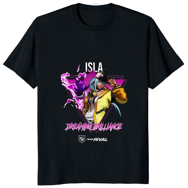 King of Fighters XV Grafik Mai Shiranui Bedrucktes Waifu T-Shirt Lässige Streetwear Otaku T-Shirt Kampftechnologie Spiel Herren T-Shirts