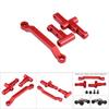 Steering Servo Saver Complete for HIMOTO E10MTL E10MT E10BP 1 10 Scale RC Car (Red)