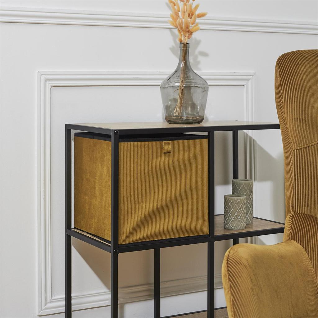 Giulia Foldable Storage Container Mustard