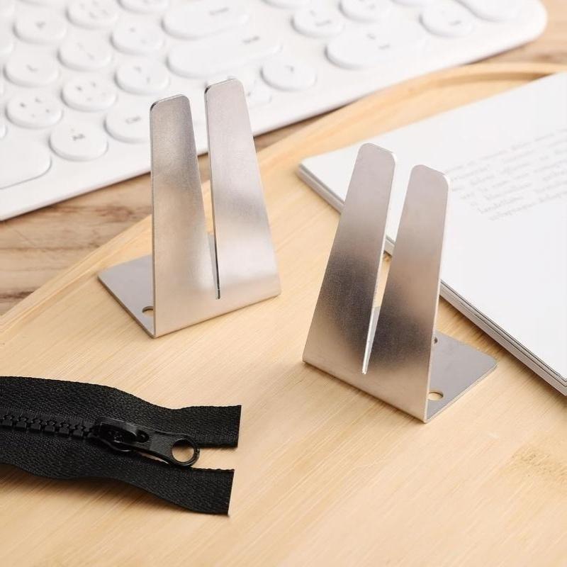 Stainless Steel Zipper Clamp Tool Quick Installation Assistant For Sewing Zipper Repair Diy Quick Installation Assistant