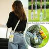 Porte-bouteille d'eau réglable Boucle pour bouilloire de bébé portable Clip en silicone Marche en extérieur Randonnée