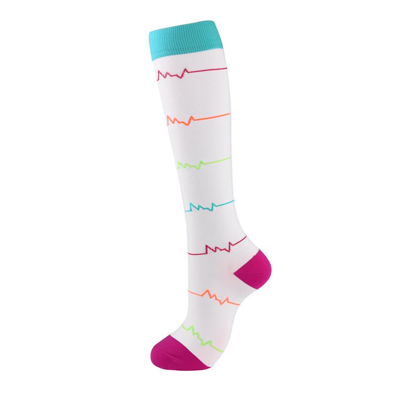 58 Styles Compression Socks Women Medical Nursing Stockings 20-30mmHg Edema Diabetes Varicose Veins Running Compression Socks