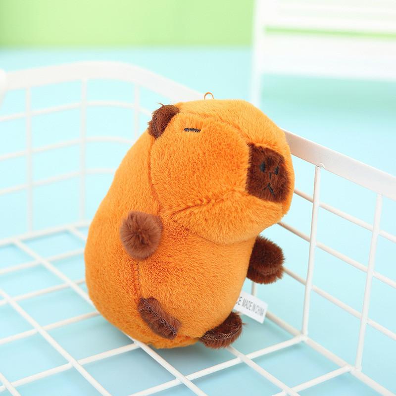 Cute Capybara Stuffed Animal Keychain Delightful And Quirky Plush Toy
