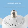 Smart 3-in-1 Ceiling Fan Light E27 with Remote Control LED 20W for Dimming Suitable for Living Room Study Household Use 85-265V