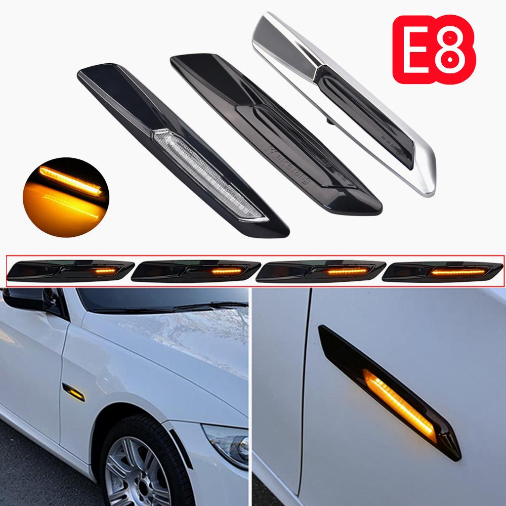 LED Boční obrysová světla Blikač Směrové světlo Sekvenční Blatníkové indikační světlo Pro BMW 1 3 5 Řadu F30 E90 E91 E92 E93 E46 E60 E61
