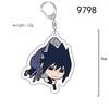 Naruto Haruno Sakura Anime Acrylic Keychain Pendant - Campus Creative Gift