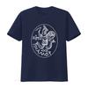 Abraxas Archon Gnostic Symbol Print T Shirt Unique Mythical Design for Men and Women Vintage Washed Designer Clothes Graphic