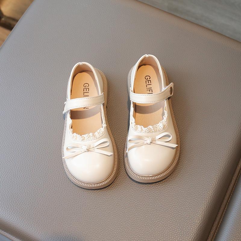 

Принцесса маленькие кожаные туфли девочки 2025 весна и осень новые девочки одинарные туфли дети маленькие кожаные туфли студенты повседневная обувь туфли принцессы 26