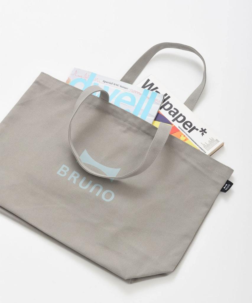BRUNO BRUNO Wide Tote Bag, Natural, No Size, BDS034-NA