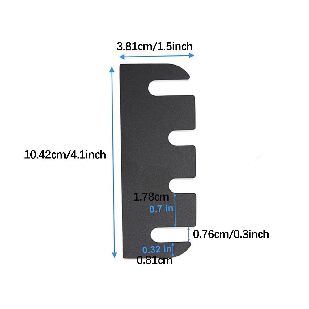 10 Stück Robustes Material Türscharnier Unterlegscheiben 4 Zoll Kunststoff Gelenkversteller Schranktüren