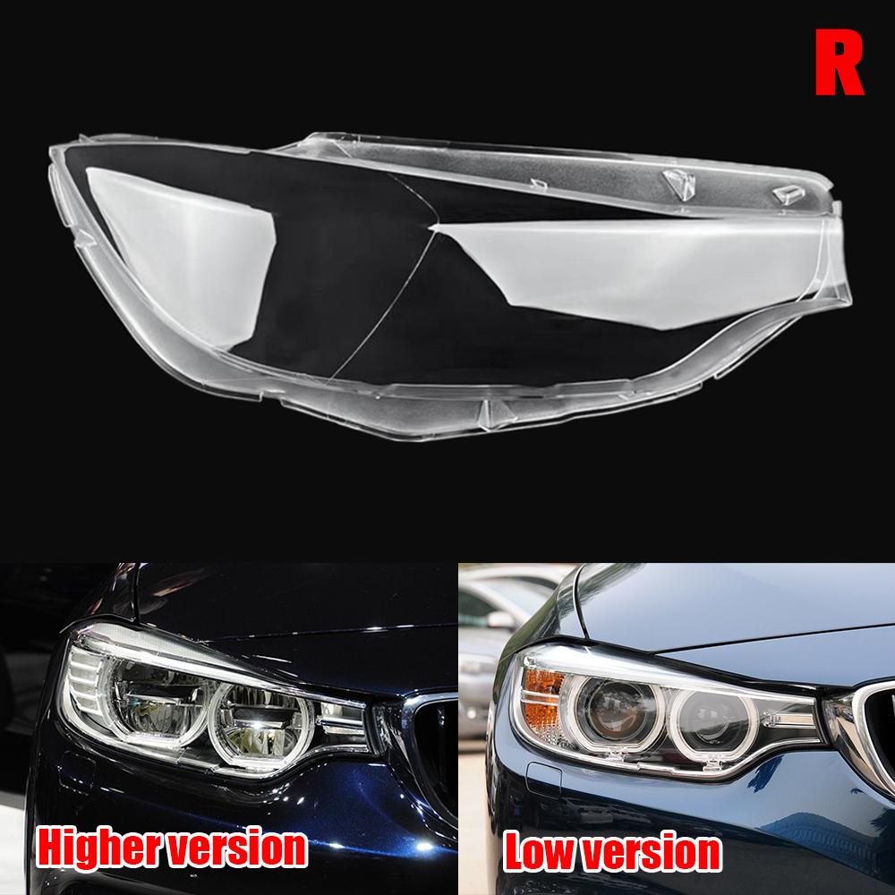 Fit For BMW 4 Series M4 F32 F33 F82 2013-2017 2018- Car Headlamp Cover Transparent Lampshade Headlight Lens Shell Cover