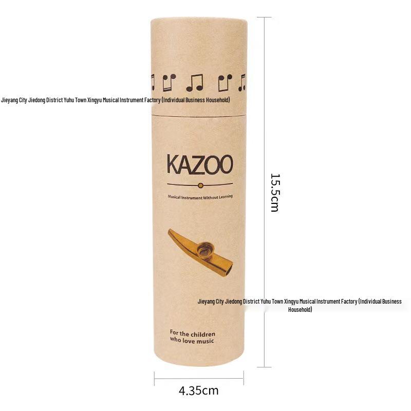 Metal Kazoo Musical Instrument for Early Childhood Education and Adults