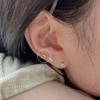 14k Mini Double Cubic Piercing