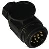 ISO 1724 7 Pin 12V Trailer Plug Socket Truck Trailer Accessories Heavy Duty Connector