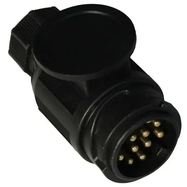 ISO 1724 7 Pin 12V Trailer Plug Socket Truck Trailer Accessories Heavy Duty Connector