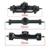 SCX30 4mm Aluminum Alloy Front & Rear Axle Set