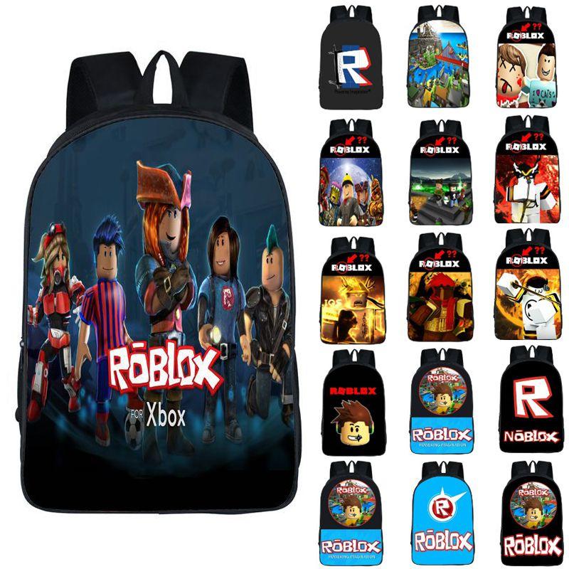 Stylish Roblox Backpack With Multicolor Design And Large Capacity For School Use