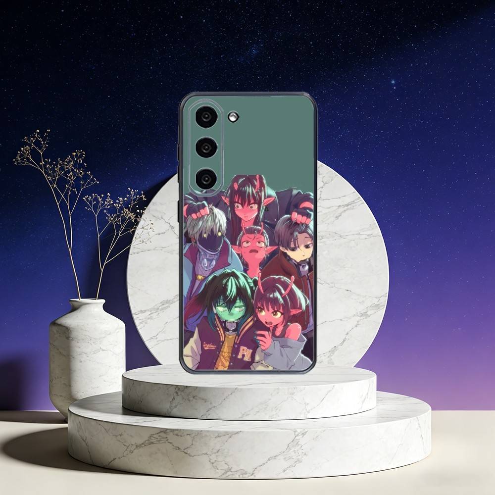 M-Milky S-Subway Anime Phone Case For Samsung Galaxy A73,A72,A71,A70,A53,A52,A51,Others Soft Black Cover