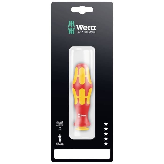 Wera Kraftform Kompakt VDE 16 Universal 1 pour électricien Lots de lames de rechange