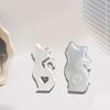 Silikonform zum Basteln Hohlherz Katzenform Skulptur Gießharzform für Seife Aromen Perlen Kerzenherstellung