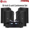 HuiDu 10-inch Professional Wall-Mounted Audio System for Conference & Multi-purpose Rooms (CN Version)