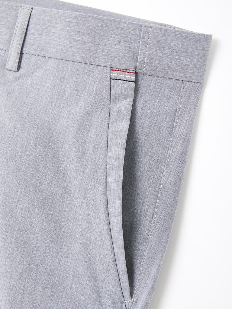 IKALOOK Ice Spandex Elastic Waist Slacks Cpt122