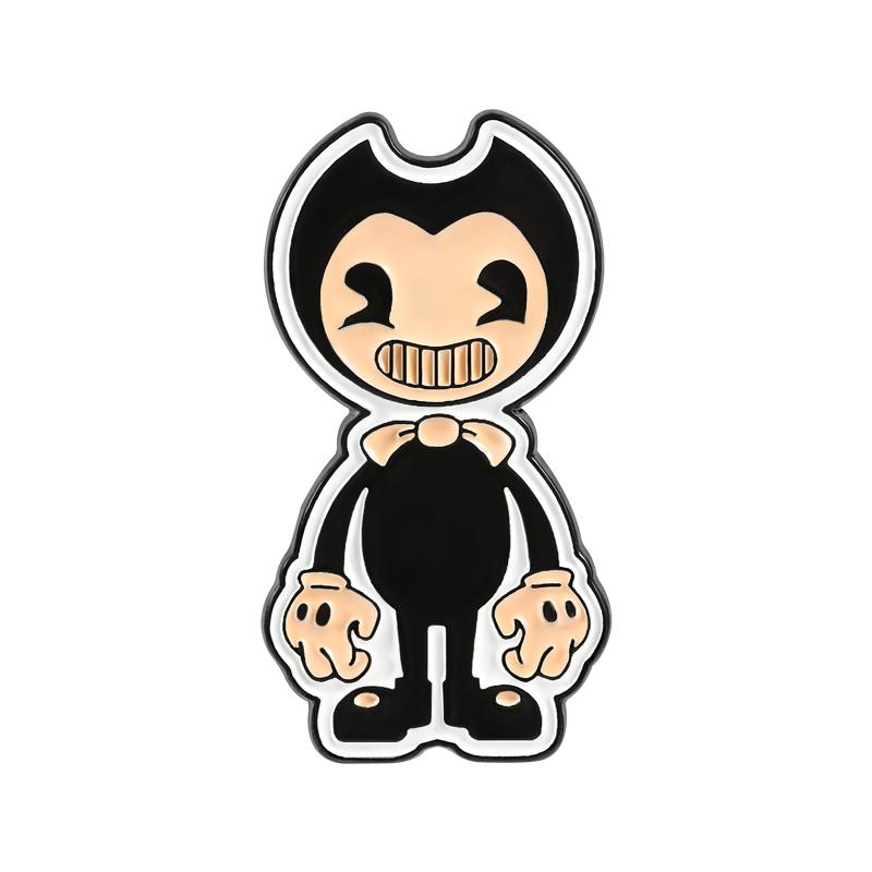 Horror Survival Game Enamel Pins Vintage Cartoon Character Brooches Badges Jewelry Gift for Players Fans Friends