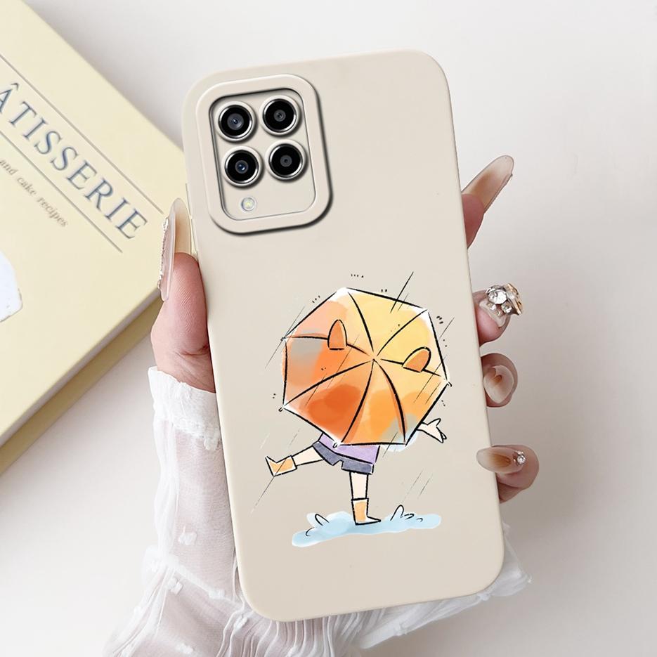 For Samsung Galaxy A12 Case SM-A125F Fashion Candy Painted Cover Full Protection Phone Case For Samsung A12 F 12 Galaxy M12 Bags