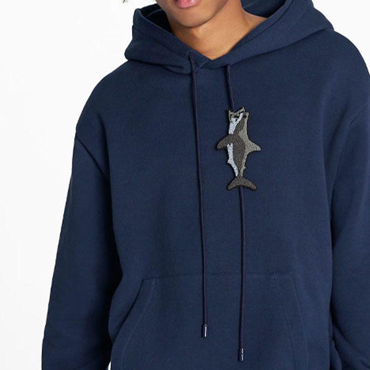 LOUIS VUITTON SS21 Sweatshirt Men's Blue 1A8R2R