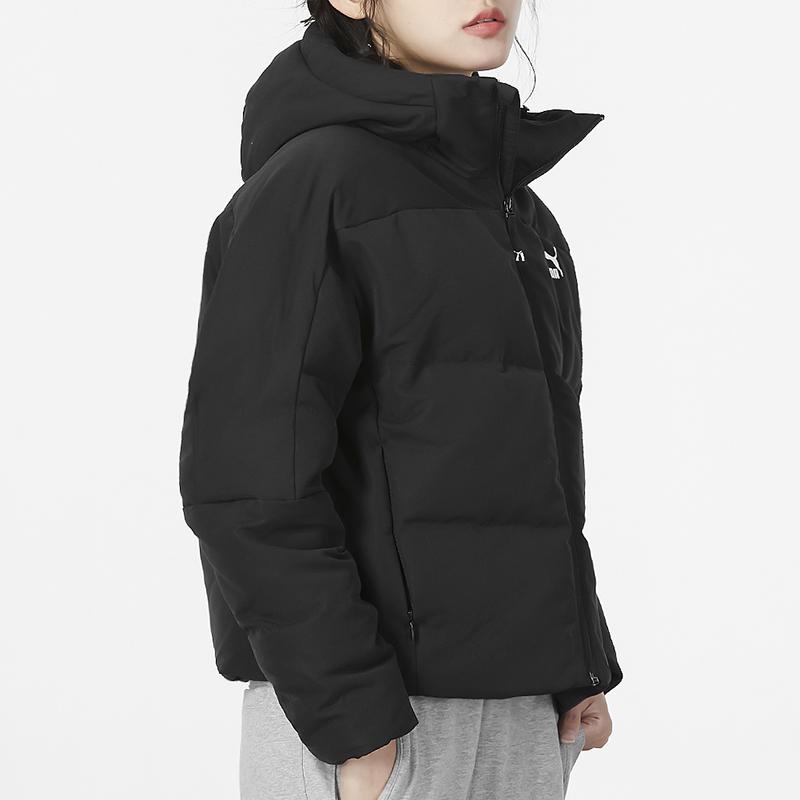 Puma Sports Casual Warm Down Jacket Women Jacket Black 537579-01