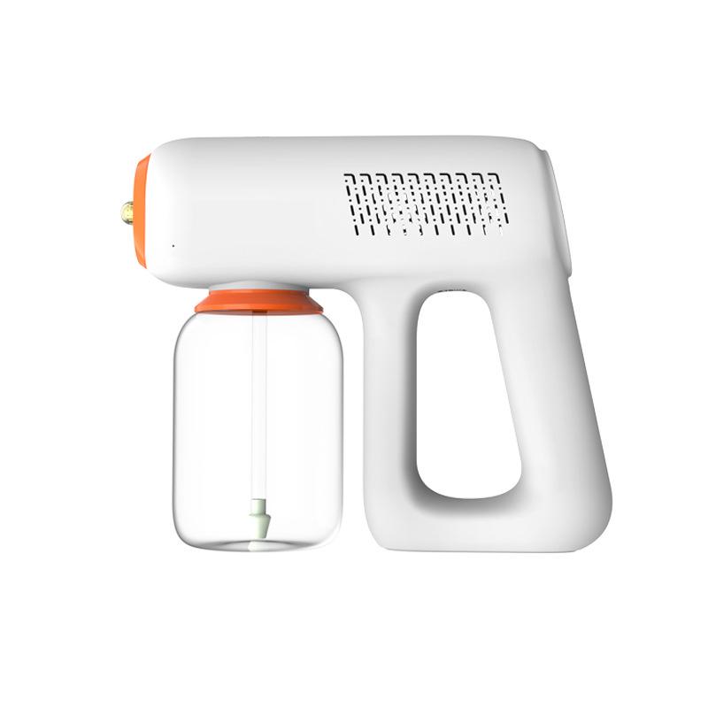 Handheld Electric Blue Light Disinfection Sprayer: Alcohol Atomizer, Pet Deodorant, Insecticide, Mosquito Killer.