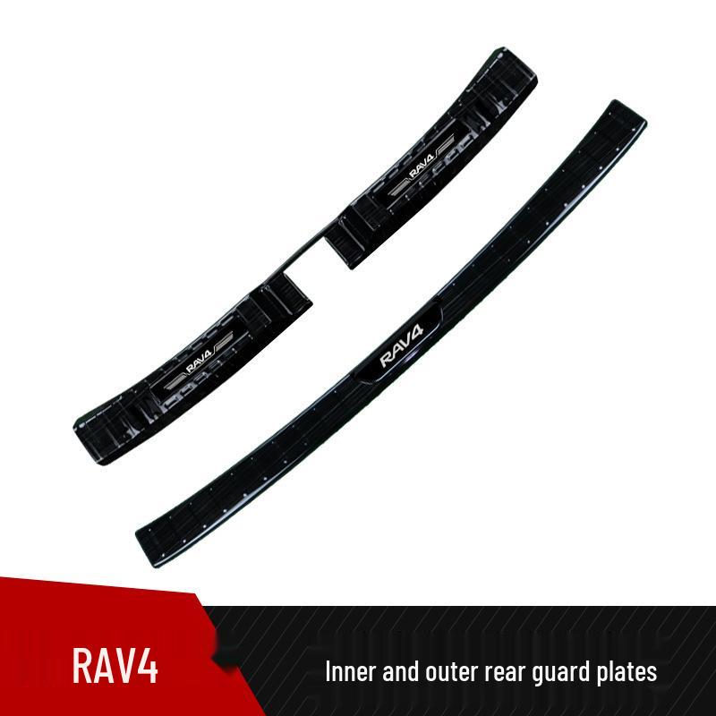Protector Prag Ușă din Oțel Inoxidabil pentru Toyota RAV4 2024