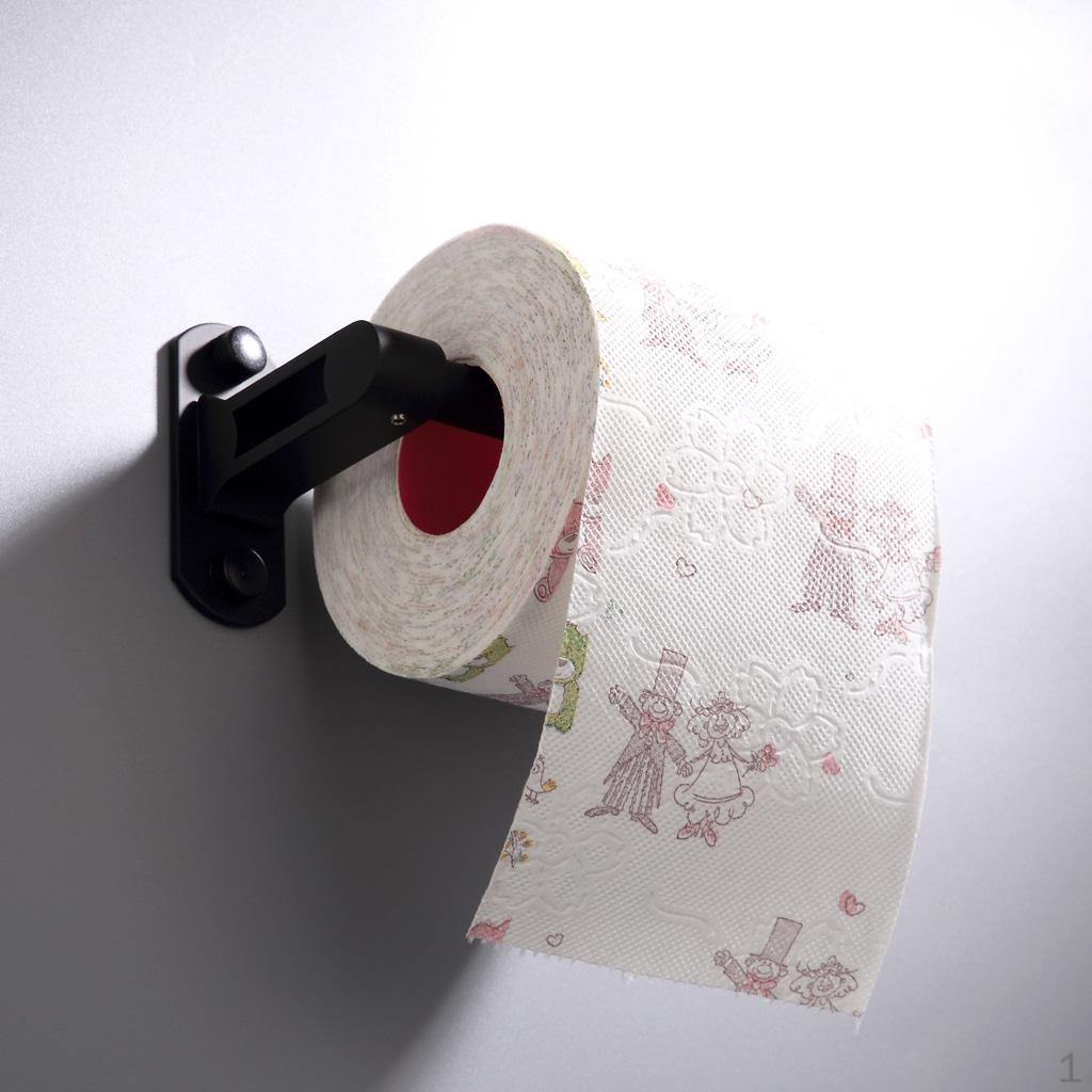 aluminum Matte Bathroom Hardware Set Toilet Paper Holder