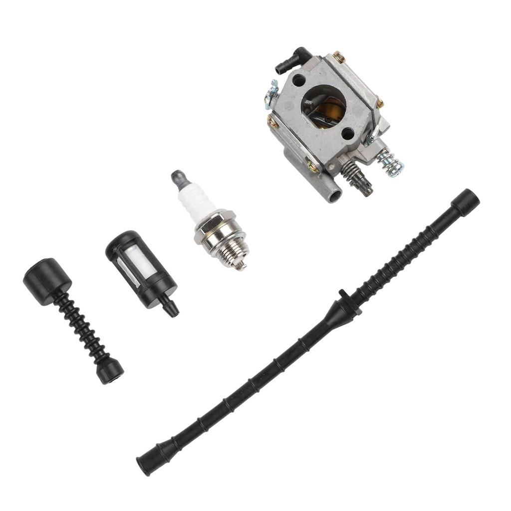 Functional Carburetor Assembly for 038 MS380 MS381 038 AV Super For Magnum For Chainsaw with Full Accessory Bundle