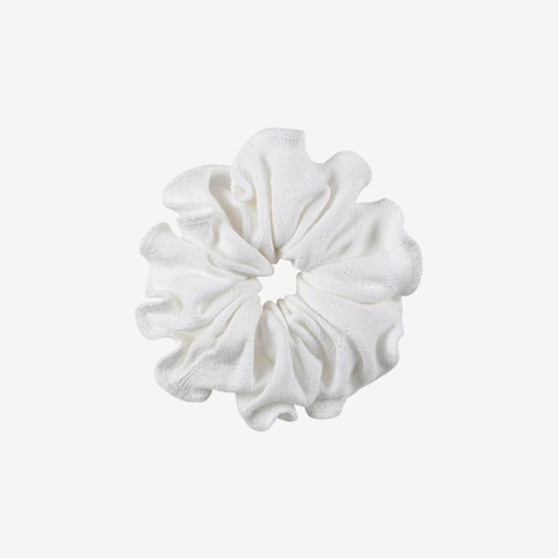 EAU CLAIR Huina Cotton Scrunchie