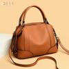 Leather women's bags autumn and winter fashion shoulder messenger bags versatile large-capacity handbags
