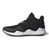 Deep Threat Primeblue J Abrasion Resistant Low Top Children's Basketball Shoes Black Gold S29014