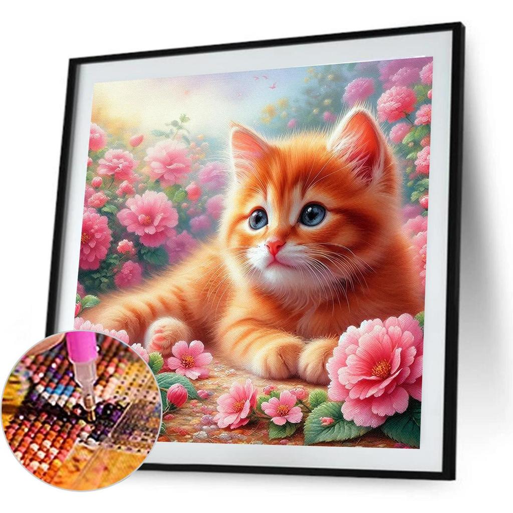 Animal Series Diamond Art Kits for Home Wall Decor Round Full Drill Dimond Art Paintings Diamond Dots Gem Art 15.75 X15.75 In