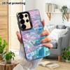 Phone Case: 2D Flat Samsung Galaxy A34 A35 M05 M06 S20 S22 S21 FE Plus 5G Protective Case, Couple Style, Iridescent Water Wave, Christmas and Hallowee
