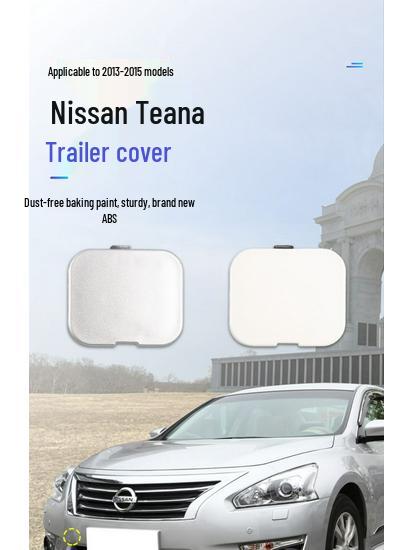 Nissan Teana 13-15 Front Bumper Tow Hook Cover Plate Accessory