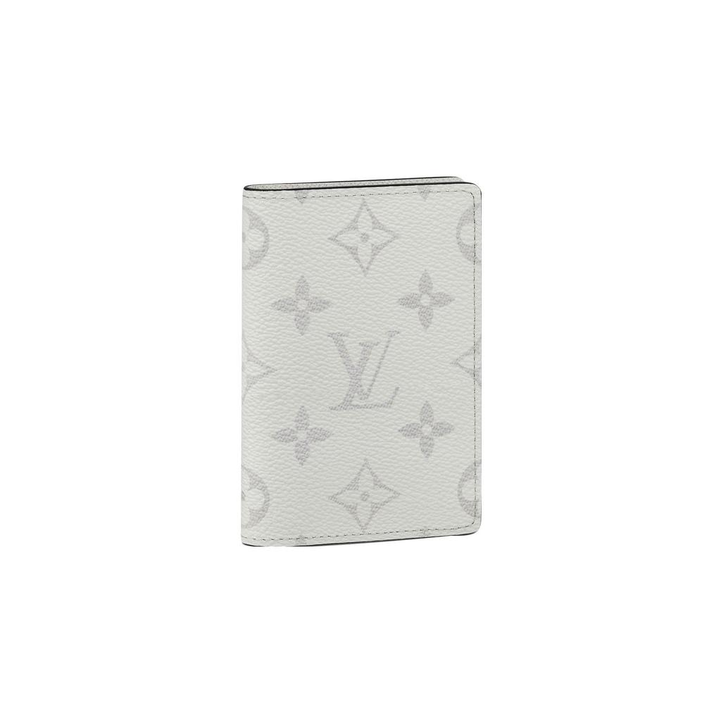 Louis Vuitton Monogram Canvas And Leather Wallet Men Wallet White M30933