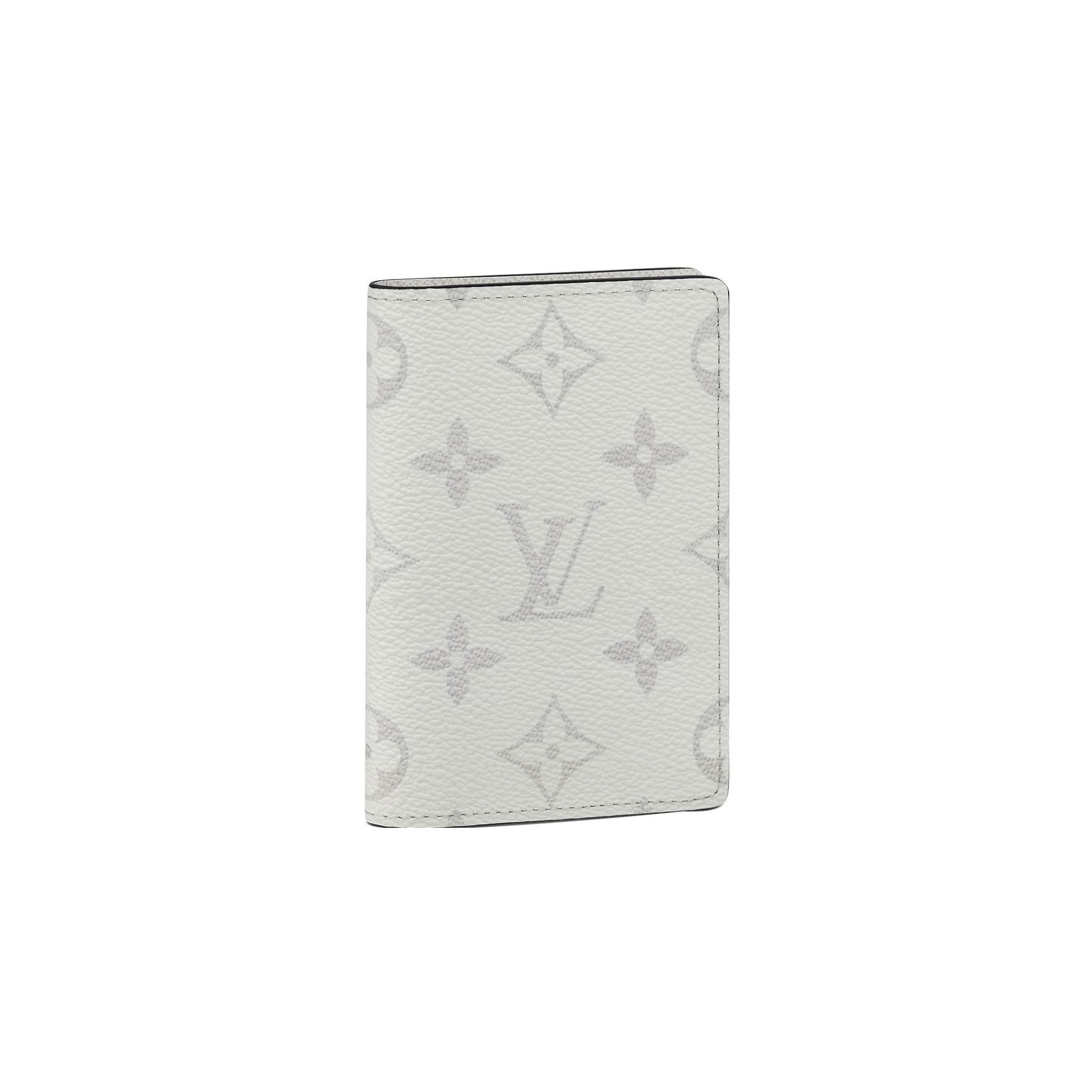 

Louis Vuitton Monogram Canvas And Leather Wallet Men Wallet White M30933 Box(Basic Set+Box)