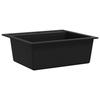 VidaXL Kitchen Sink In Granite Single Bowl Reversible Inset Sink Home 142954