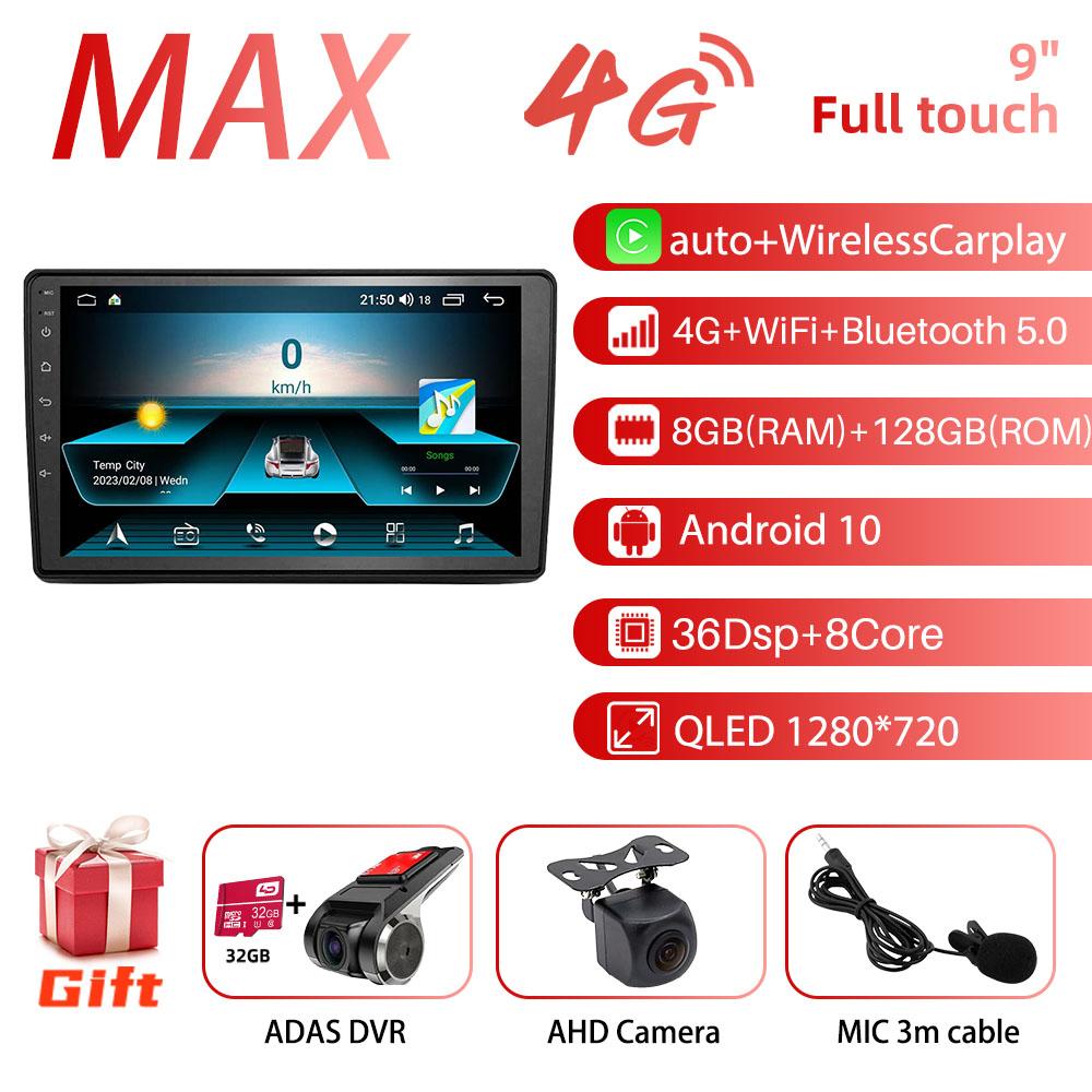 2 Din CarPlay Multimedia for Citroen C2 C3 2001-2010 Android Stereo Car Radio GPS Navigation Player Head Unit Autoradio BT WIFI