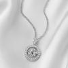Maison De She Moissanite Necklace Lab Diamond Romantic Dancing