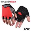 Weightlifti Gym Gloves Workout Fitness Training Fingerless Men Women Bodybuilding Exercise Sports Gloves Cycling Anti Slip Breathable
