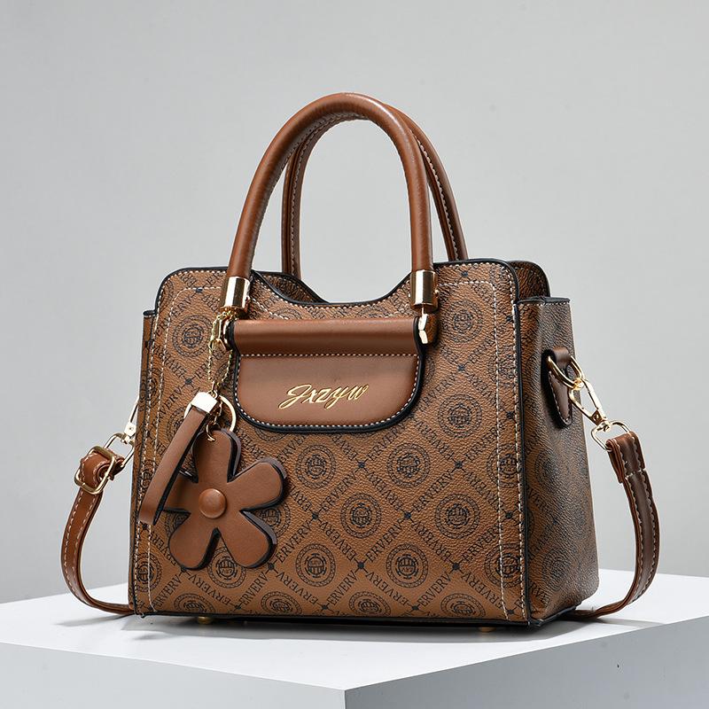 

Новая модная женская сумка с принтом, большая вместимость, женская сумка на одно плечо, диагональная сумка-тоут высокого качества