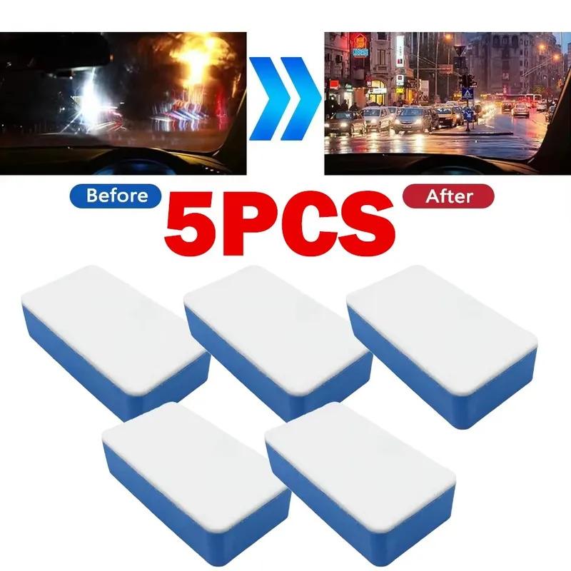 Autoglas-Ölfilm-Reinigungsschwamm, Wischer-Polierschwämme, Auto-Windschutzscheiben-Wollfilzbürste, Öl- und Staubentfernungswerkzeuge, Zubehör